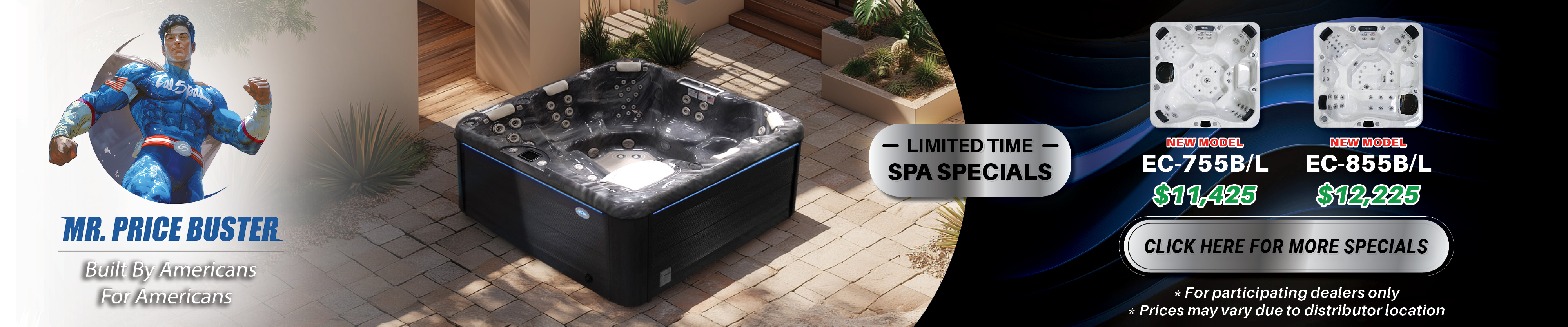 Calspas hot tub being used in a family setting - Franklin