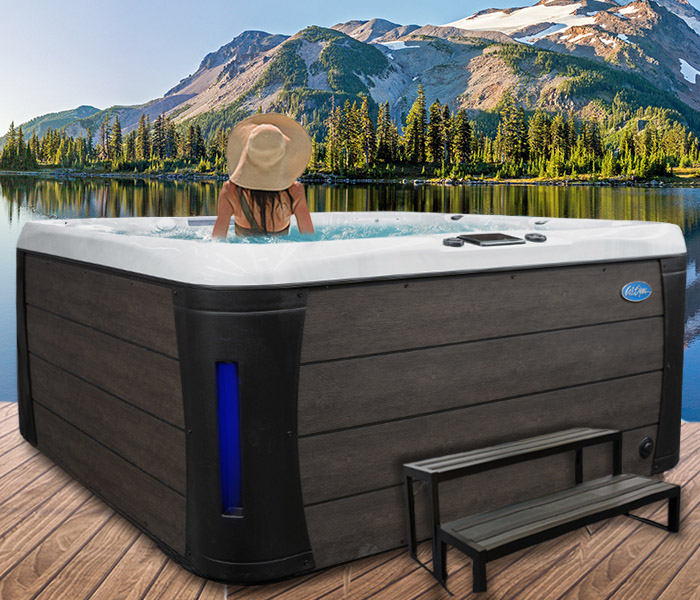 Calspas hot tub being used in a family setting - hot tubs spas for sale Franklin